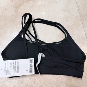 lululemon athletica Black Strappy Sports Bralette